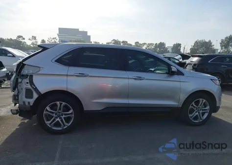 2018 Ford Edge Titanium from USA, damaged, VIN 2FMPK3K96JBB43357